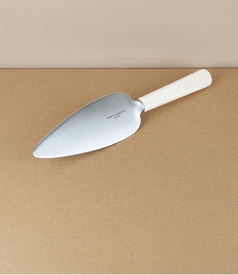 Sheffield Cream Handled Pie Server