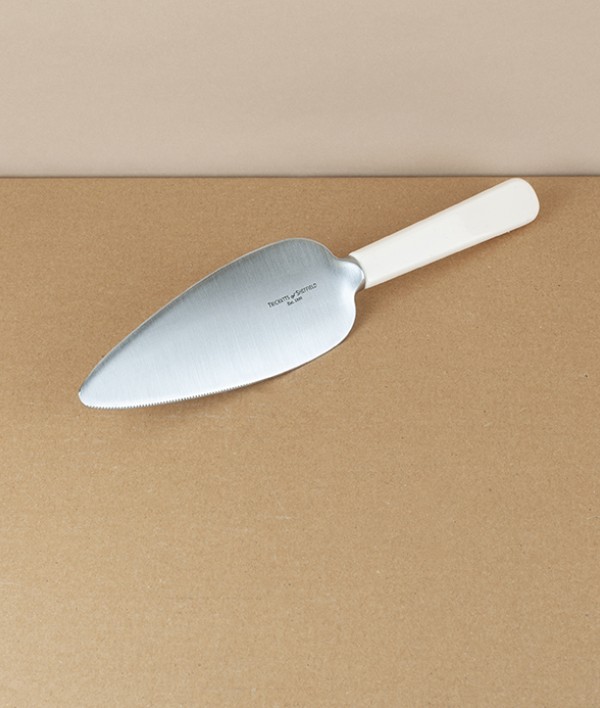Sheffield Cream Handled Pie Server