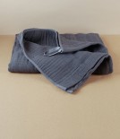 Japanese Shinto Gauze Bath Towel, Grey