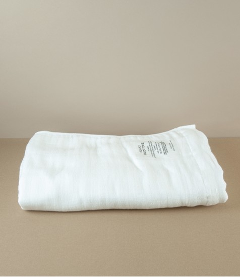 Japanese Shinto Gauze Bath Towel, White