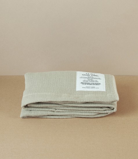 Japanese Shinto Gauze Hand Towel, Beige