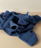Japanese Shinto Gauze Hand Towel, Navy