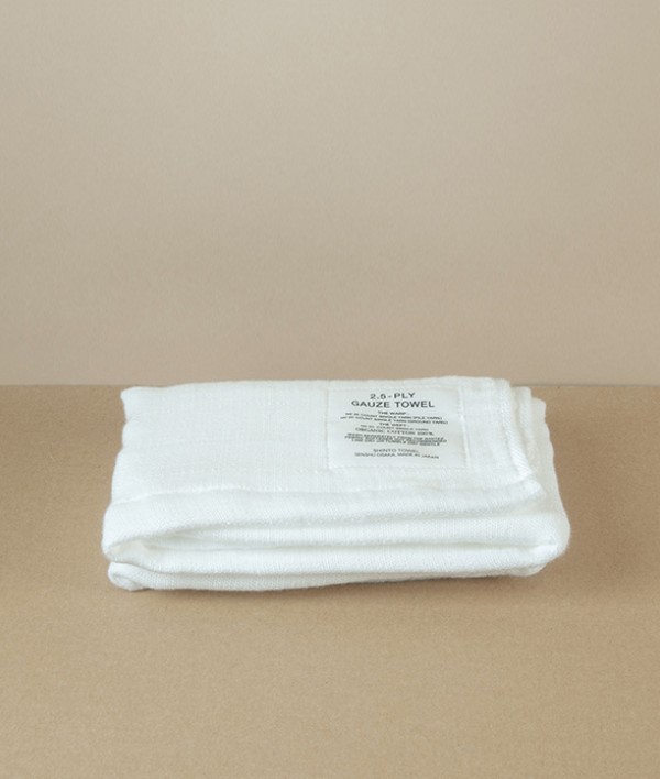 Japanese Shinto Gauze Hand Towel, White