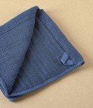 Japanese Shinto Gauze Wash Cloth, Navy