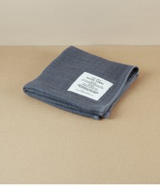 Japanese Shinto Gauze Wash Cloth, Grey