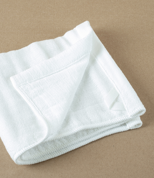 Japanese Shinto Gauze Wash Cloth, White