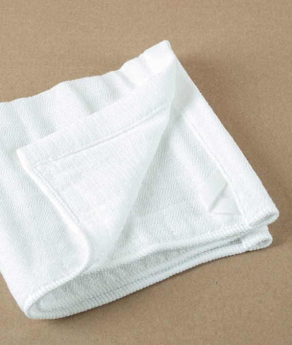 Japanese Shinto Gauze Wash Cloth, White