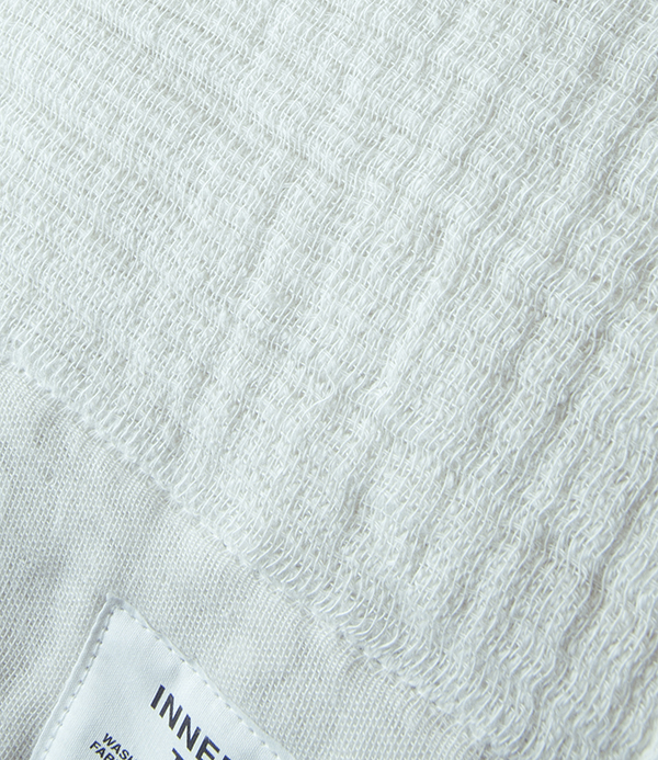 Japanese Shinto Inner Pile Bath Towel, Ivory