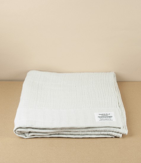 Japanese Shinto Inner Pile Bath Towel, Ivory
