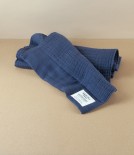 Japanese Shinto Inner Pile Hand & Face Towel, Indigo