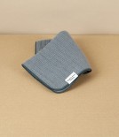 Japanese Shinto Inner Pile Wash Cloth, Grey