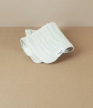 Japanese Shinto Inner Pile Wash Cloth, Ivory