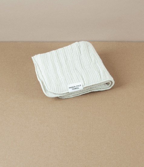 Japanese Shinto Inner Pile Wash Cloth, Ivory
