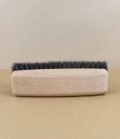 Shoe brush, dark horsehair