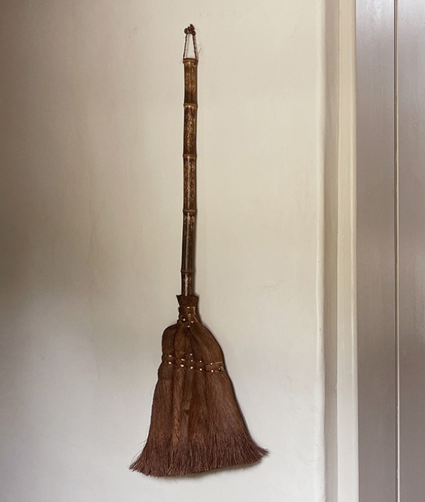 Japanese shuro broom, short