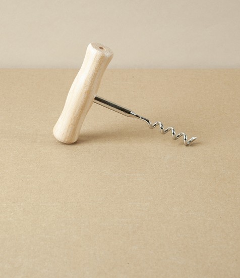 Simple Corkscrew, Beech & Steel