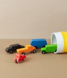 Set of 5 Simple Wooden Vehicles