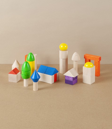 Little Wooden Building Block World