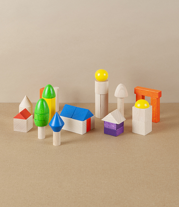 Little Wooden Building Block World