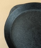 Skeppshult Swedish Cast Iron Frying Pan, Walnut Handle, 26cm