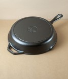 Lodge Seasoned Cast Iron Griddle-Skillet, 10.25"