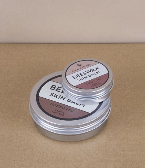 English beeswax skin balm, Naked Bee, mini