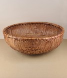 Vietnamese Smoked Bamboo Basket, 45cm