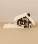 Wooden Smoking Chalet, Incense Burner