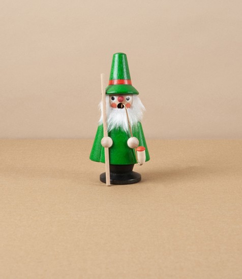 Smoking Imp for use with Mini Incense Cones, Green