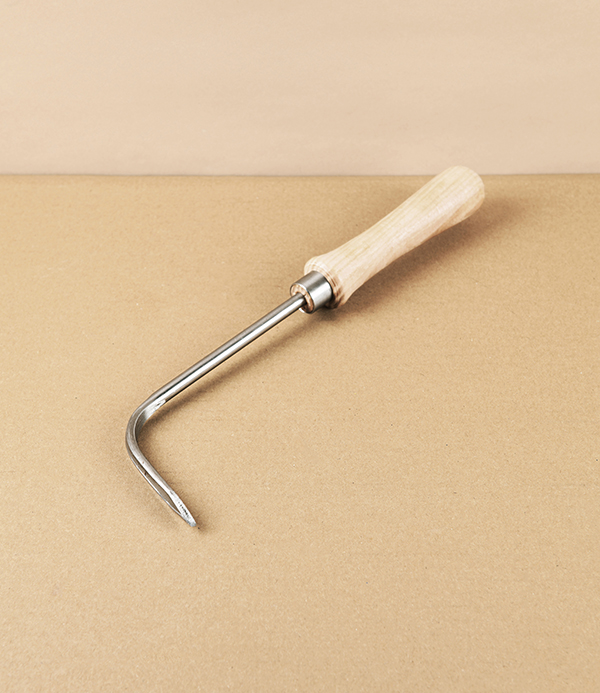 Sneeboer Hand-Forged Weeding Hook & Aerating Tool