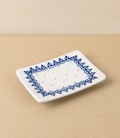 Polish Bolesławiec Ceramic Soap Dish
