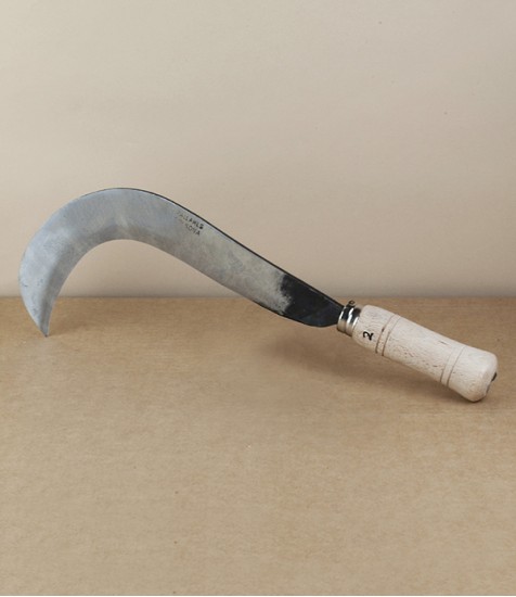Catalonian Carbon Steel Billhook No.2, Strong & Large