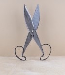 Hand forged garden scissor shears