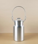 Iberian Rustic Aluminium Milk Can, 1.5l