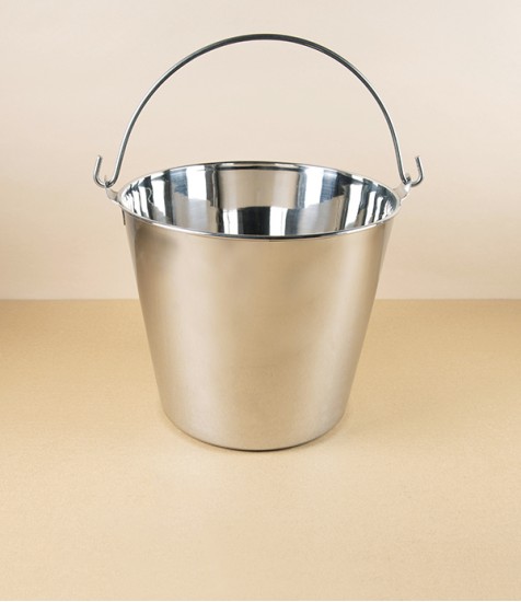 Iberian Multi-Functional Stainless Steel Bucket, 8.5L