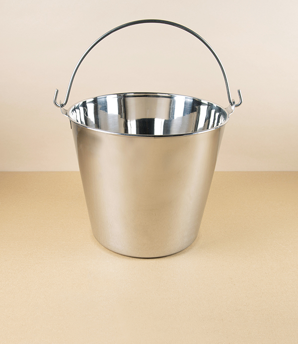Iberian Multi-Functional Stainless Steel Bucket, 8.5L