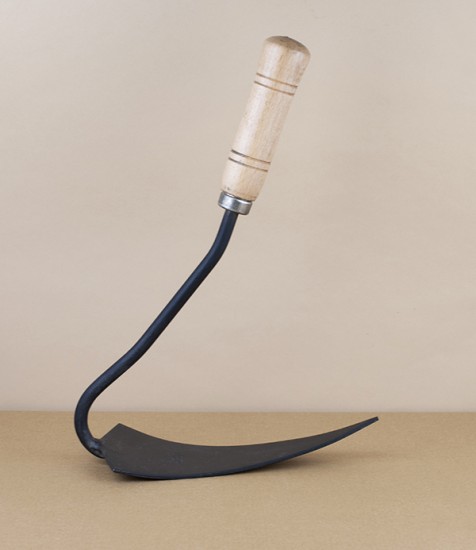 Catalonian Triangular Hand Hoe, Large Blade