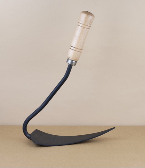 Catalonian Triangular Hand Hoe, Large Blade