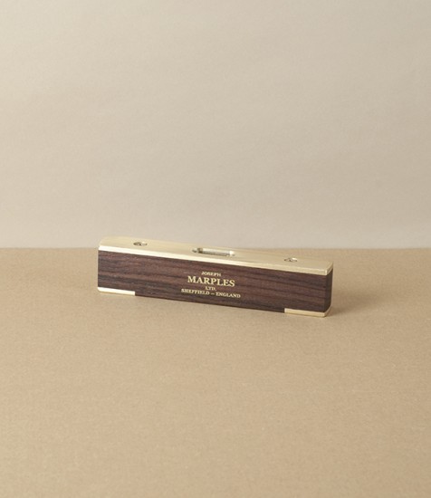 Joseph Marples Rosewood & Brass Spirit Level, 6 Inch 
