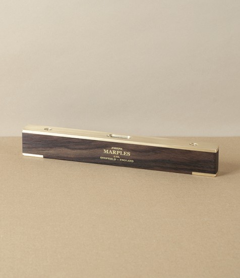 Joseph Marples Rosewood & Brass Spirit Level, 9 Inch