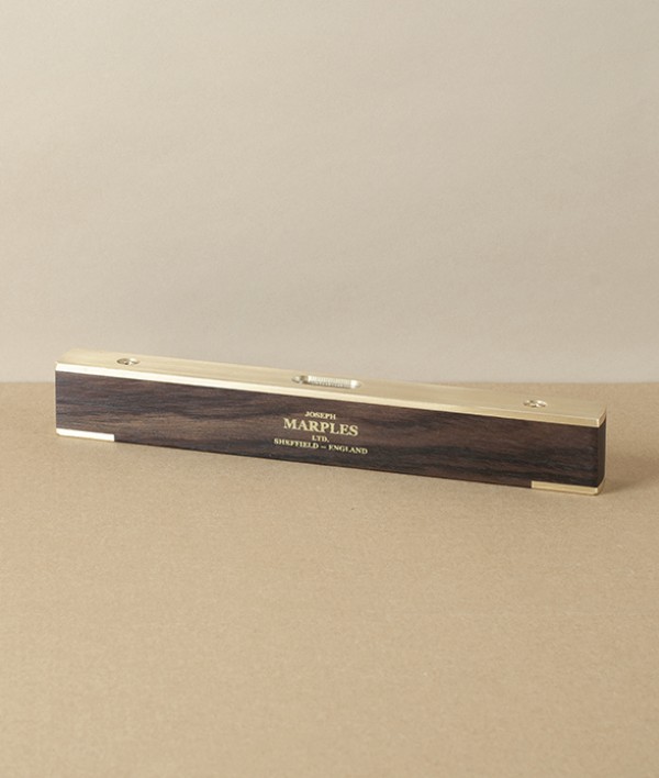 Joseph Marples Rosewood & Brass Spirit Level, 9 Inch
