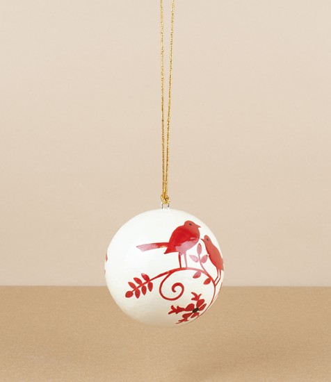 Hand painted Spring Ball, Papier-mâché