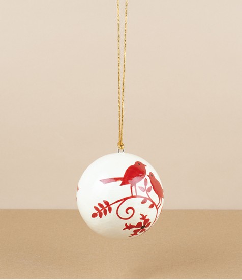 Hand Painted Spring Ball, Papier-mâché