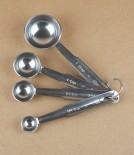 French Stainless Steel Measuring Spoon Set