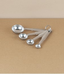 French Stainless Steel Measuring Spoon Set