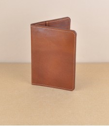 Stamford hand made leather passport holder