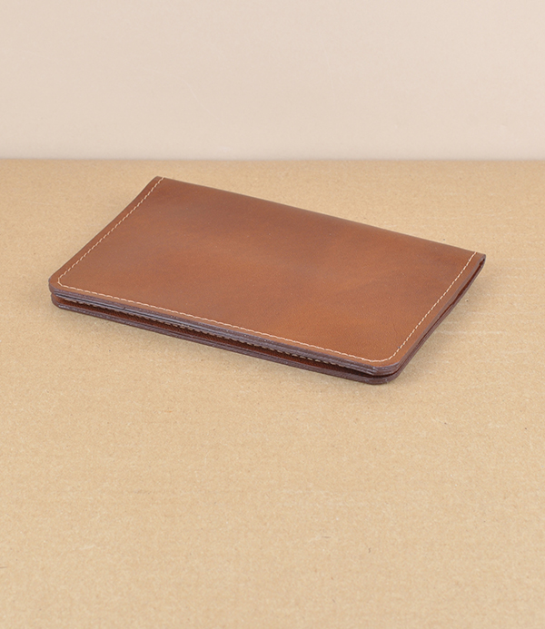 Stamford hand made leather passport holder