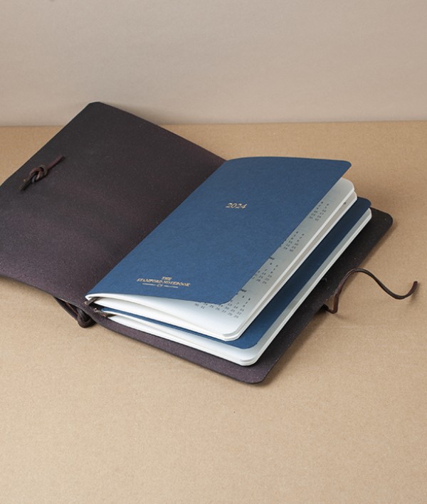 Stamford leather Traveller Notebook, Umber