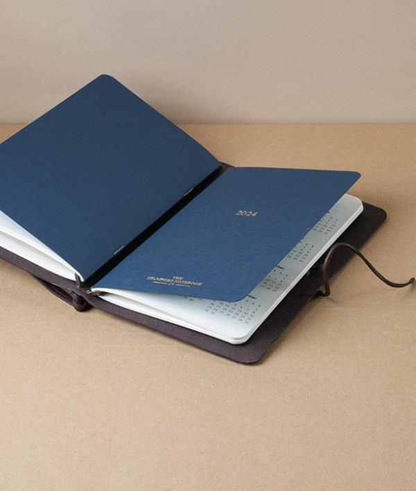 Stamford leather Traveller Notebook, Umber