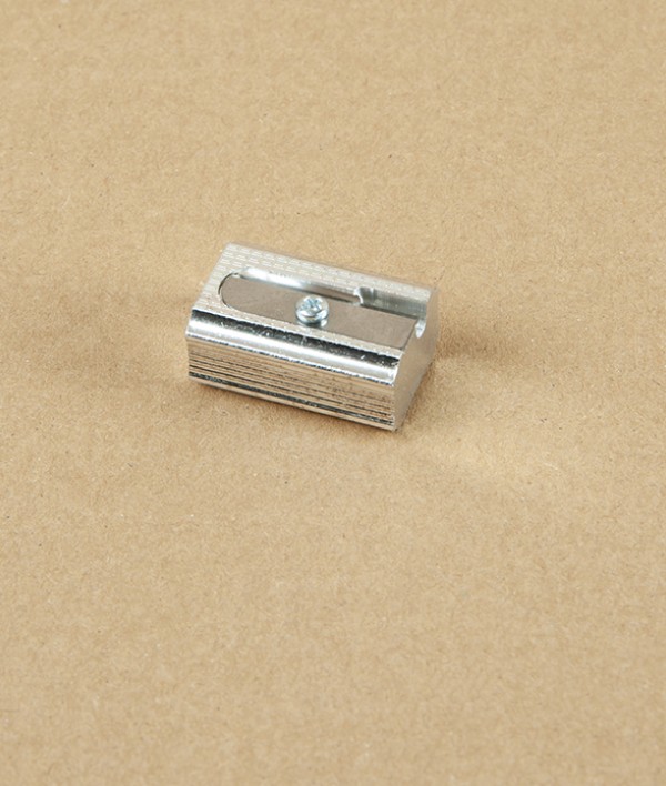 Cast Aluminium Single Pencil Sharpener